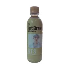BTS Hot Brew Cafe Latte